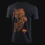 maglietta nera da uomo lfr one 3