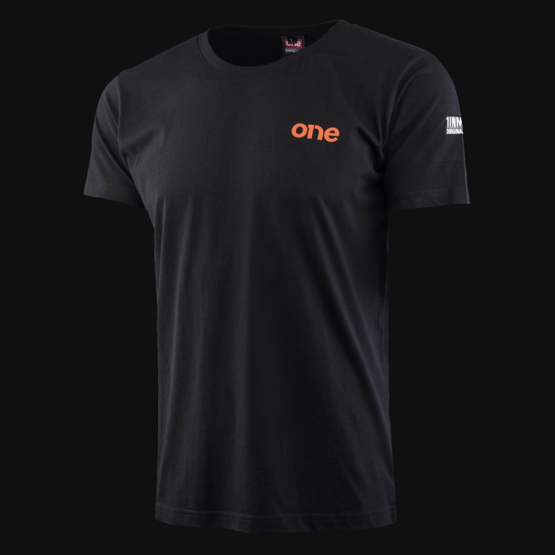 maglietta nera da uomo lfr one 4