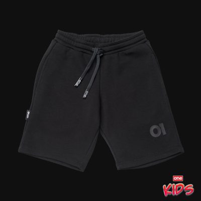 pantaloncini per bambini o1 tech black 2