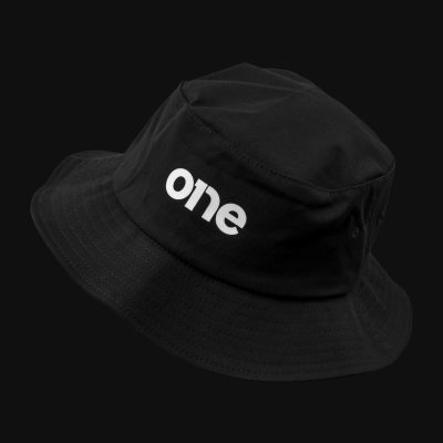 cappello bucket da uomo nero classic 3