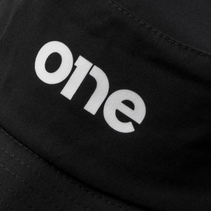 cappello bucket da uomo nero classic