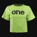 maglietta corta da donna lemon green 2