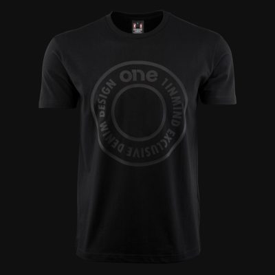 maglietta nera da uomo exclusive 1