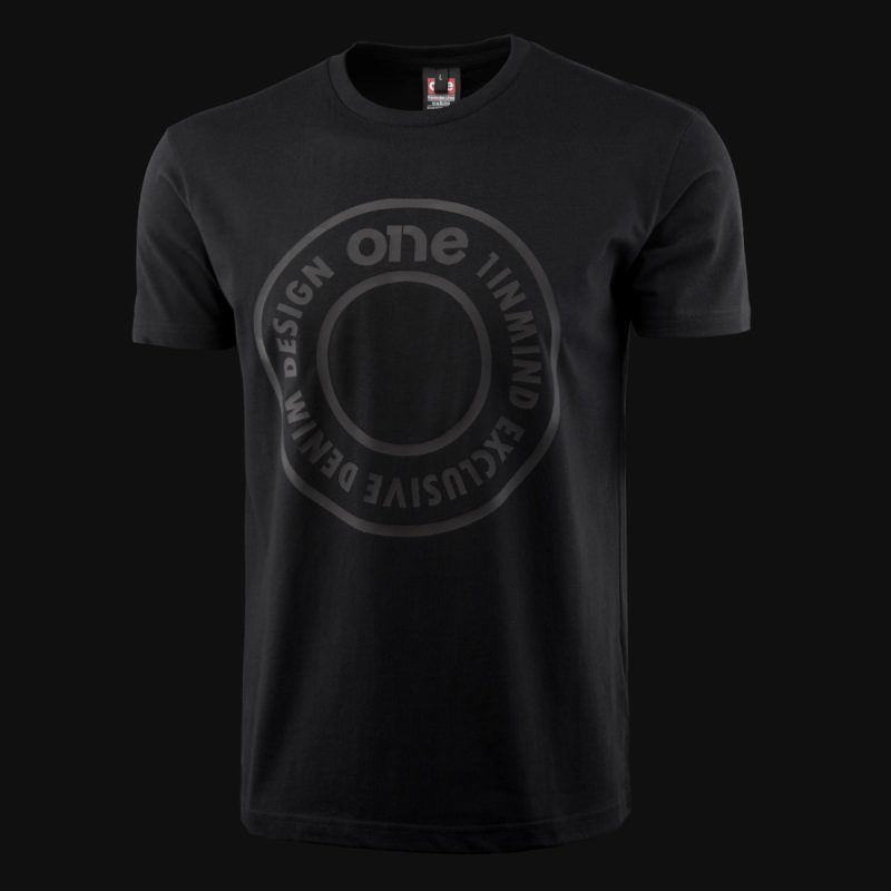 maglietta nera da uomo exclusive