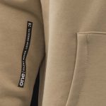 felpa bicolore da uomo con cappuccio neutral one 1