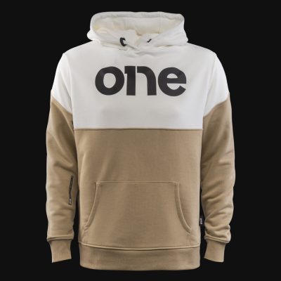 felpa bicolore da uomo con cappuccio neutral one 5