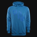 felpa blu da uomo con cappuccio blue one 5