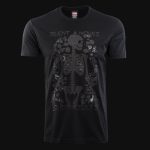 maglietta nera da uomo silent moves 3