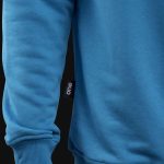 felpa blu da uomo con cappuccio polar one