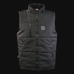 gilet da uomo nero con cappuccio rimovibile o1 black 11