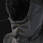 gilet da uomo nero con cappuccio rimovibile o1 black 2