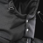 gilet da uomo nero con cappuccio rimovibile o1 black 4