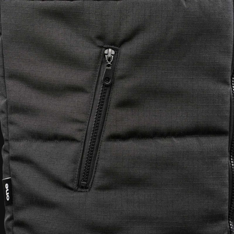 gilet da uomo nero con cappuccio rimovibile o1 black 7