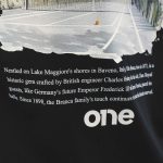 maglietta nera da uomo mandarin oasis one 2
