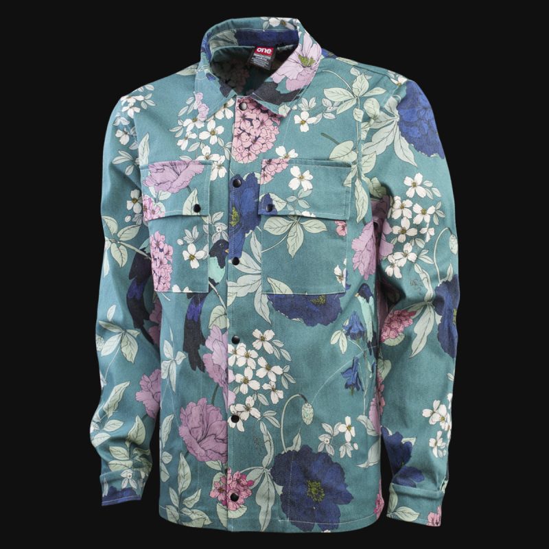 camicia da uomo con bottoni e tasche jungle dusk 5
