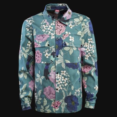 camicia da uomo con bottoni e tasche jungle dusk 6
