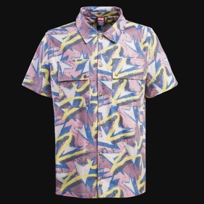 camicia da uomo con bottoni e tasche oasis one 6