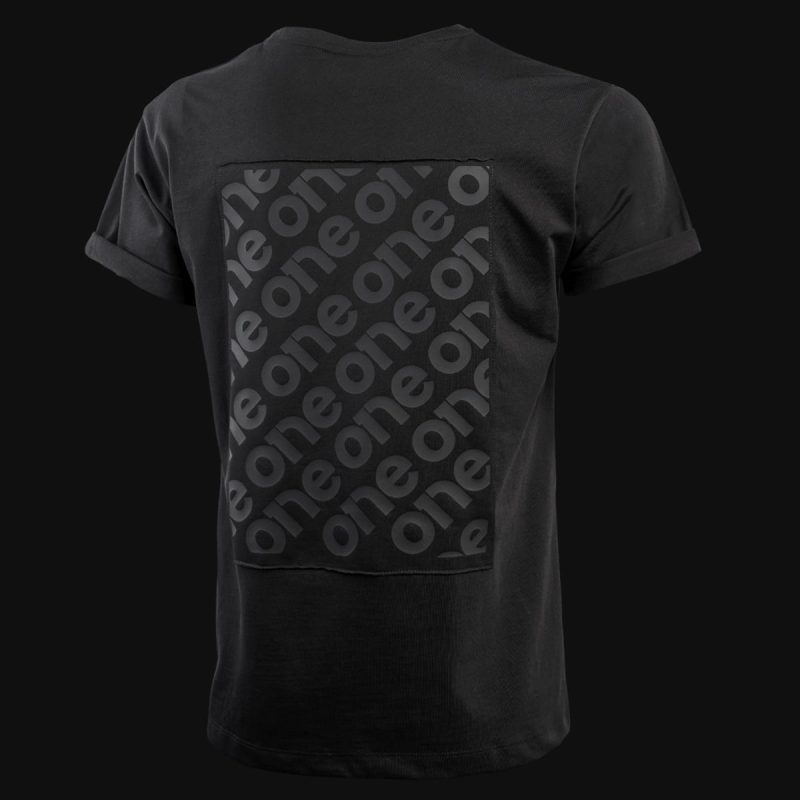 maglietta da uomo nera blvck one 2