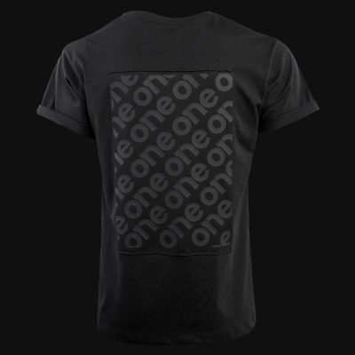 maglietta da uomo nera blvck one 4