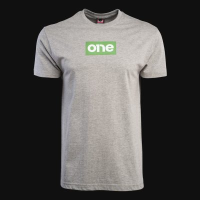 maglietta grigia da uomo green one 2