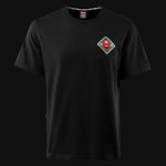 maglietta da uomo oversize nera ace one 3