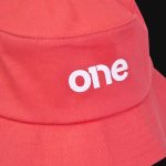 cappello bucket da uomo rosa one 1