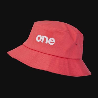 cappello bucket da uomo rosa one 2