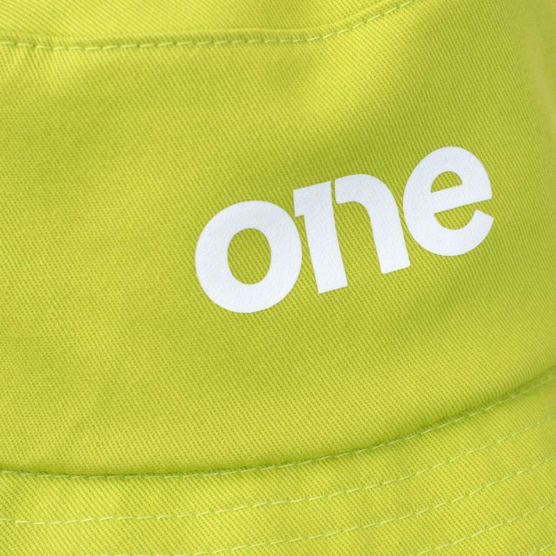 cappello bucket da uomo verde one 1