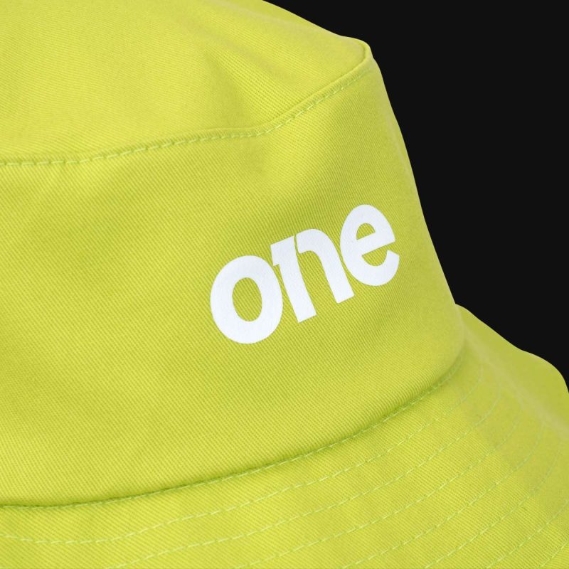 cappello bucket da uomo verde one