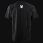 maglietta da uomo oversize nera billy hlapeto v3