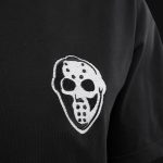 maglietta da uomo oversize nera billy hlapeto v4