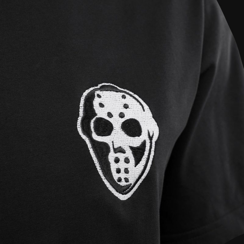 maglietta da uomo oversize nera billy hlapeto v4