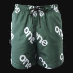 pantaloncini da bagno da uomo green one 2