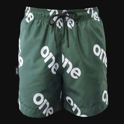 pantaloncini da bagno da uomo green one 2