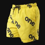 pantaloncini da bagno da uomo yellow one 1