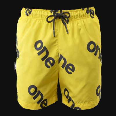 pantaloncini da bagno da uomo yellow one 2