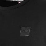 Maglietta da uomo oversize nera Black Box 03