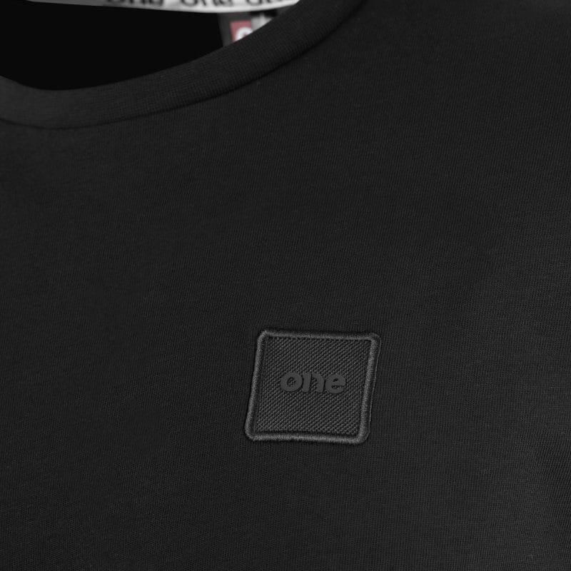 Maglietta da uomo oversize nera Black Box 03
