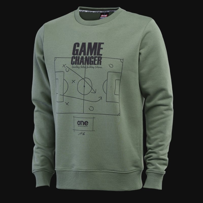 Opalgrunes Herren Sweatshirt Game Changer 02