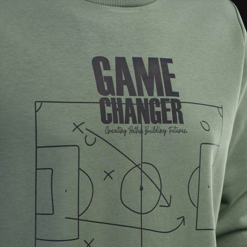 Opalgrunes Herren Sweatshirt Game Changer 03