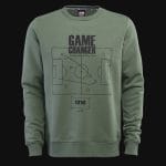 Opalgrunes Herren Sweatshirt Game Changer