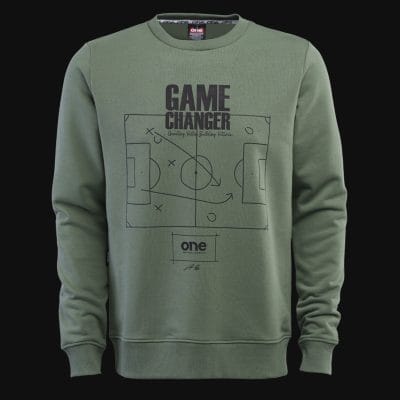 Opalgrunes Herren Sweatshirt Game Changer