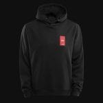 Schwarzes Herren Hoodie signature one