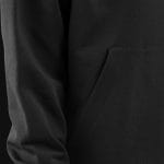 Schwarzes Herren Hoodie signature one v02 06 2