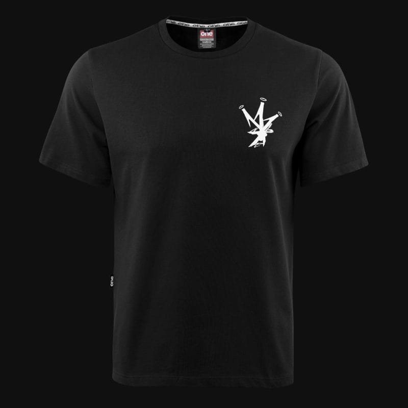 schwarzes herren t shirt in Ubergrose oblv one 04