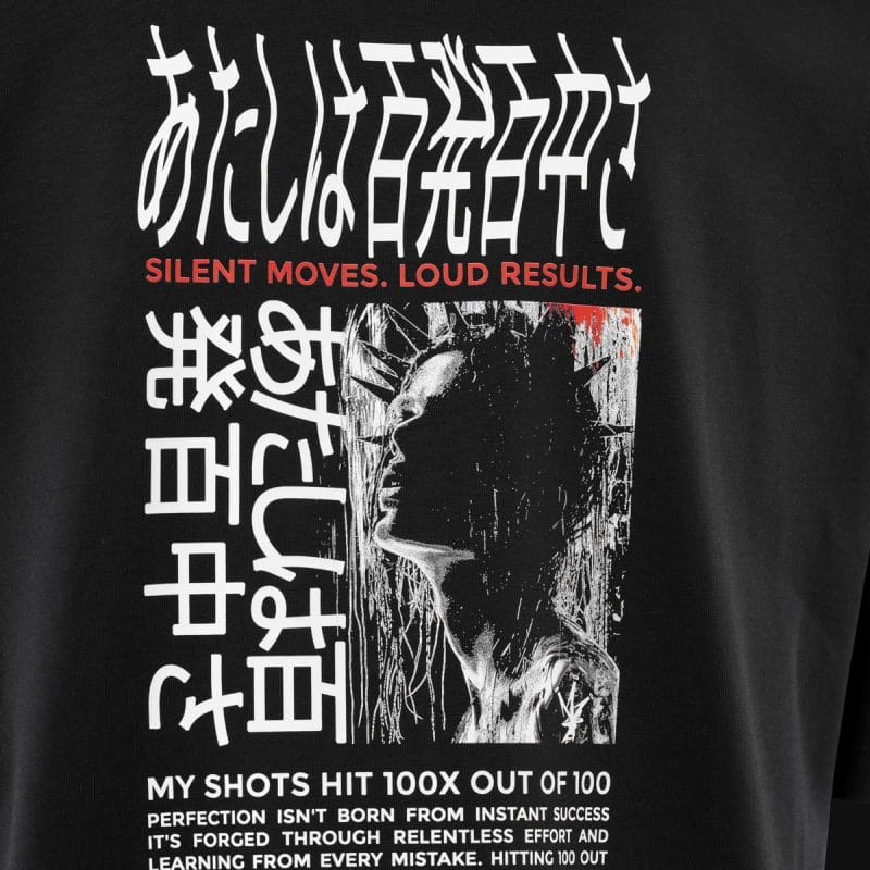 schwarzes herren t shirt in Ubergrose oblv one 05