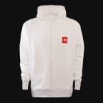 Felpa da uomo con cappuccio e zip - Crimson Box O1