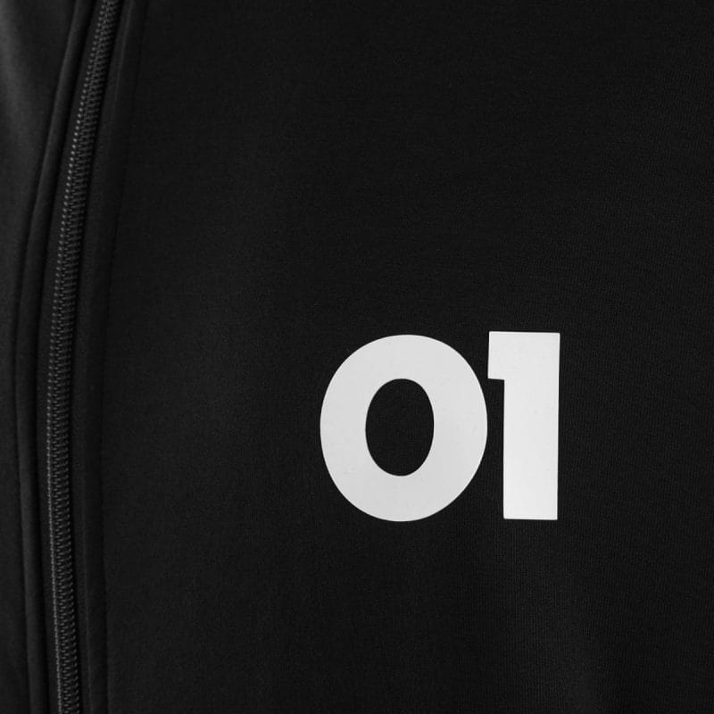 Felpa da uomo con cappuccio e zip - Obsidian O1 - 02