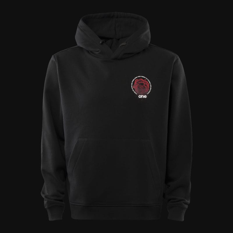 Felpa da uomo - Midnight Rose - 02
