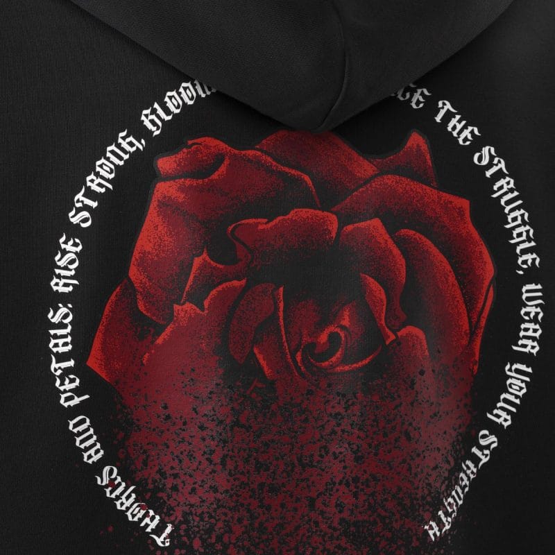Felpa da uomo - Midnight Rose - 03